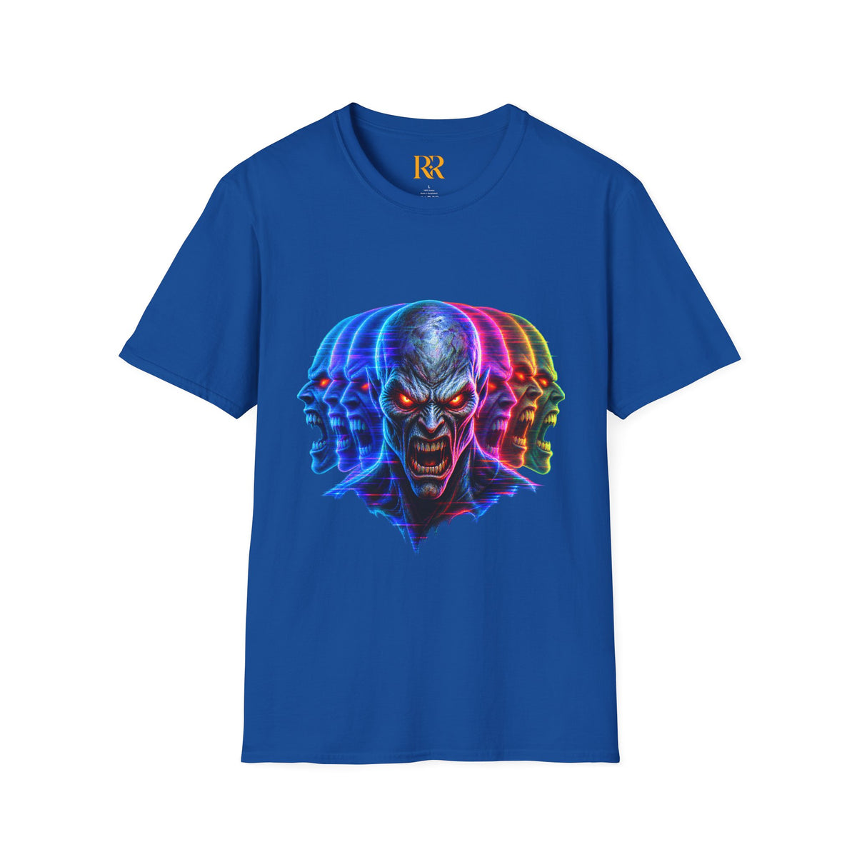 Colorful Cosmic Monster Graphic T-Shirt