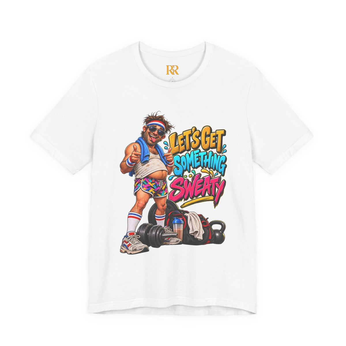 Let’s Get Sweaty Fitness Jersey T-Shirt