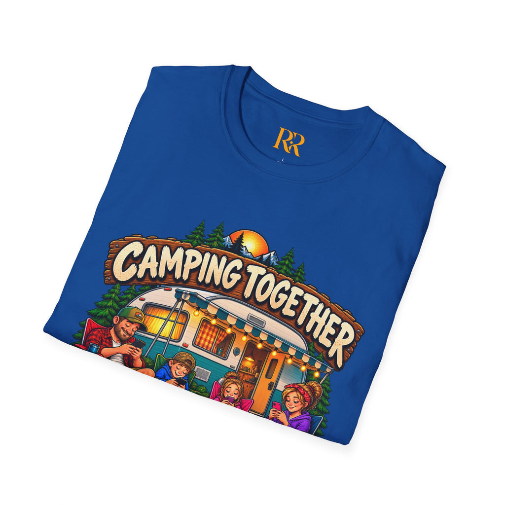 Camping Together Campfire Family Camping T-Shirt