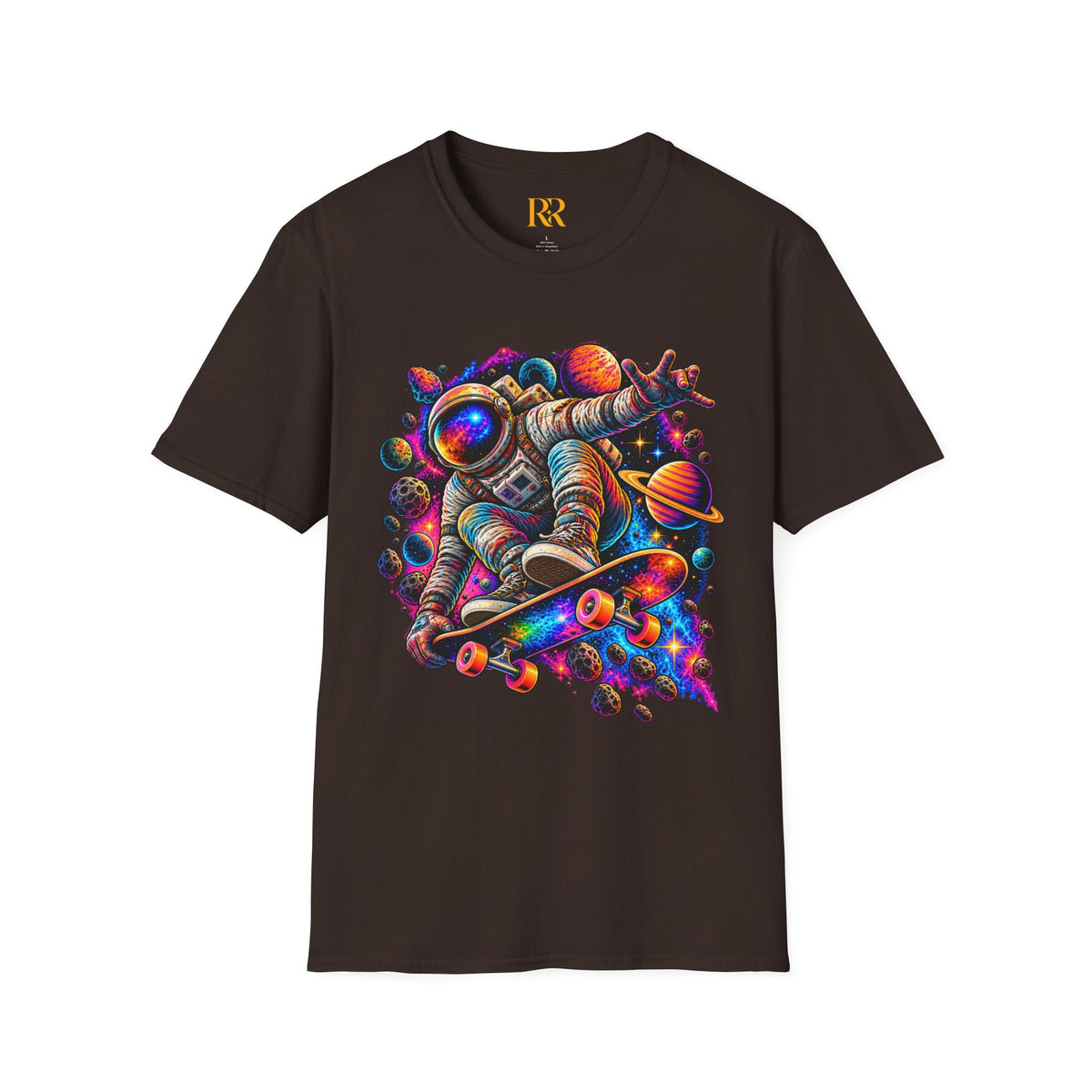 Cosmic Skateboard Adventure T-Shirt