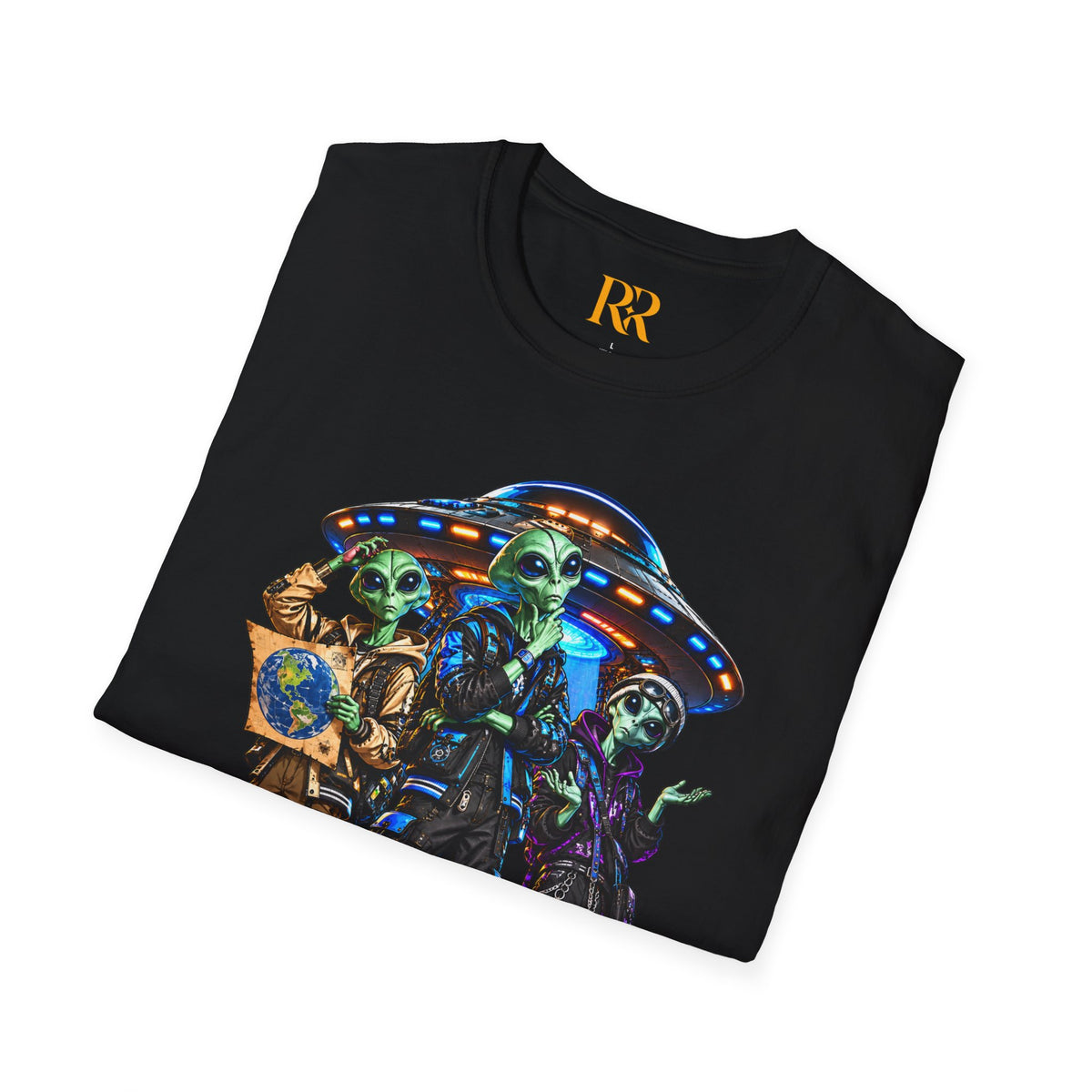 Alien Mushroom Psychedelic T-Shirt