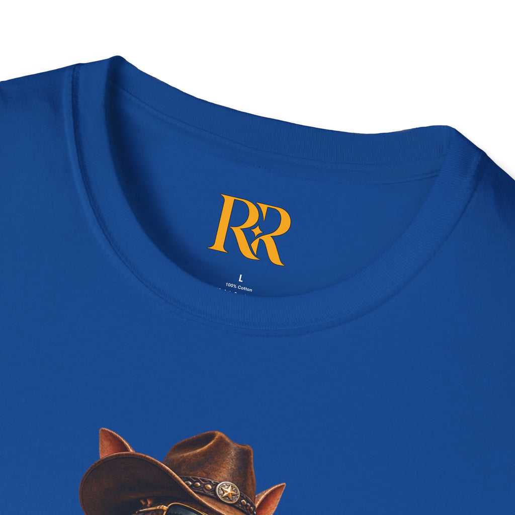 Cowboy Armadillo Western Graphic T-Shirt