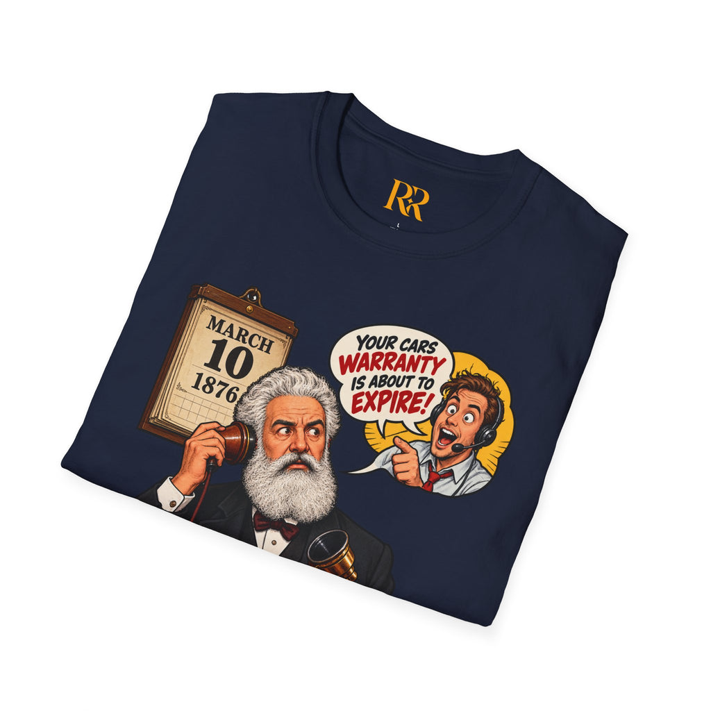 Alexander Graham Bell Telephone Patent T-Shirt – March 10, 1876 History Gift