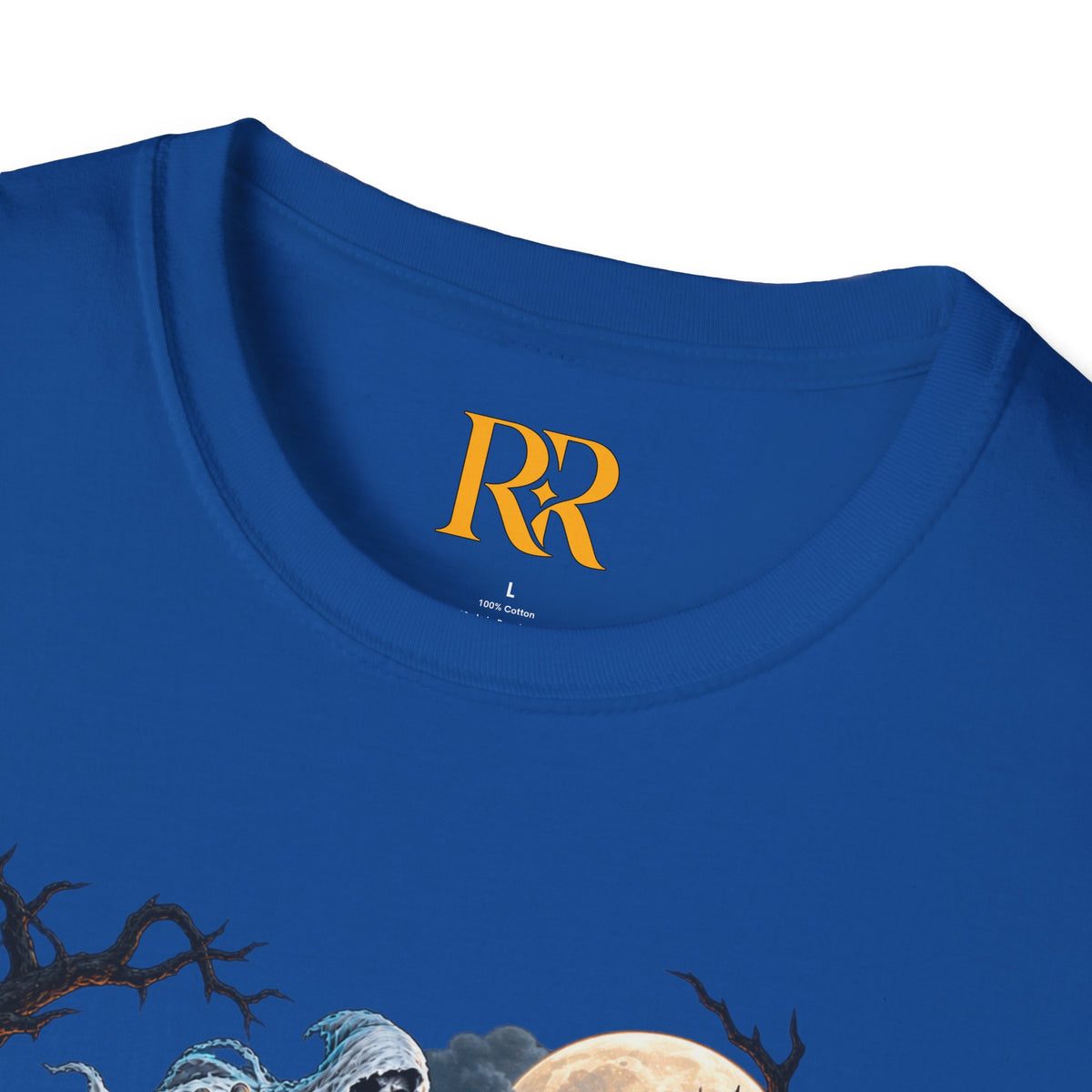 Dark Fantasy Grim Reaper Castle T-Shirt