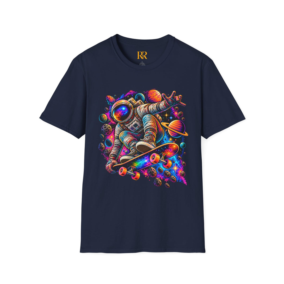 Cosmic Skateboard Adventure T-Shirt