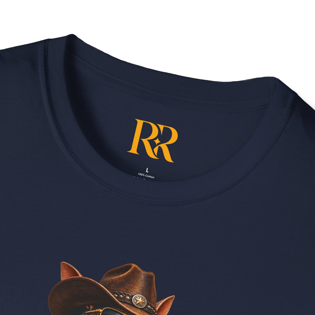 Cowboy Armadillo Western Graphic T-Shirt