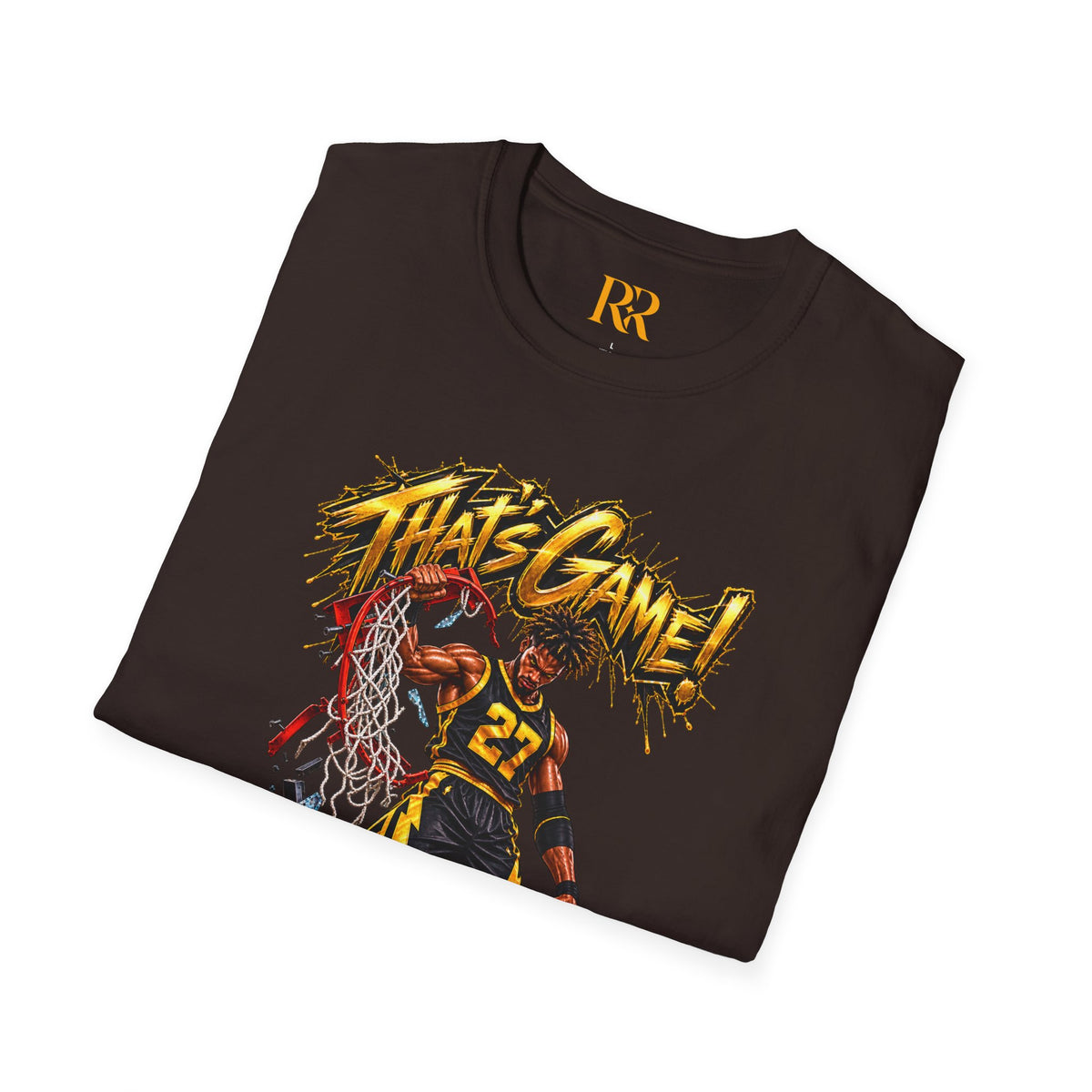 “That’s Game!” Basketball Player Graphic T-Shirt