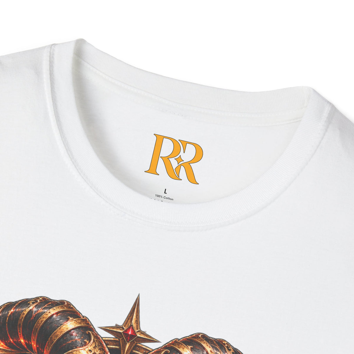Aries Gothic Ram Skull T-Shirt – Dark Fantasy Zodiac Aries Design