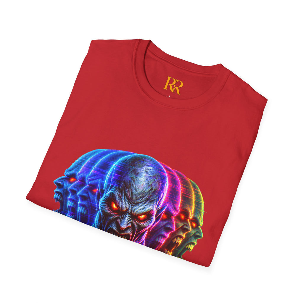 Colorful Cosmic Monster Graphic T-Shirt