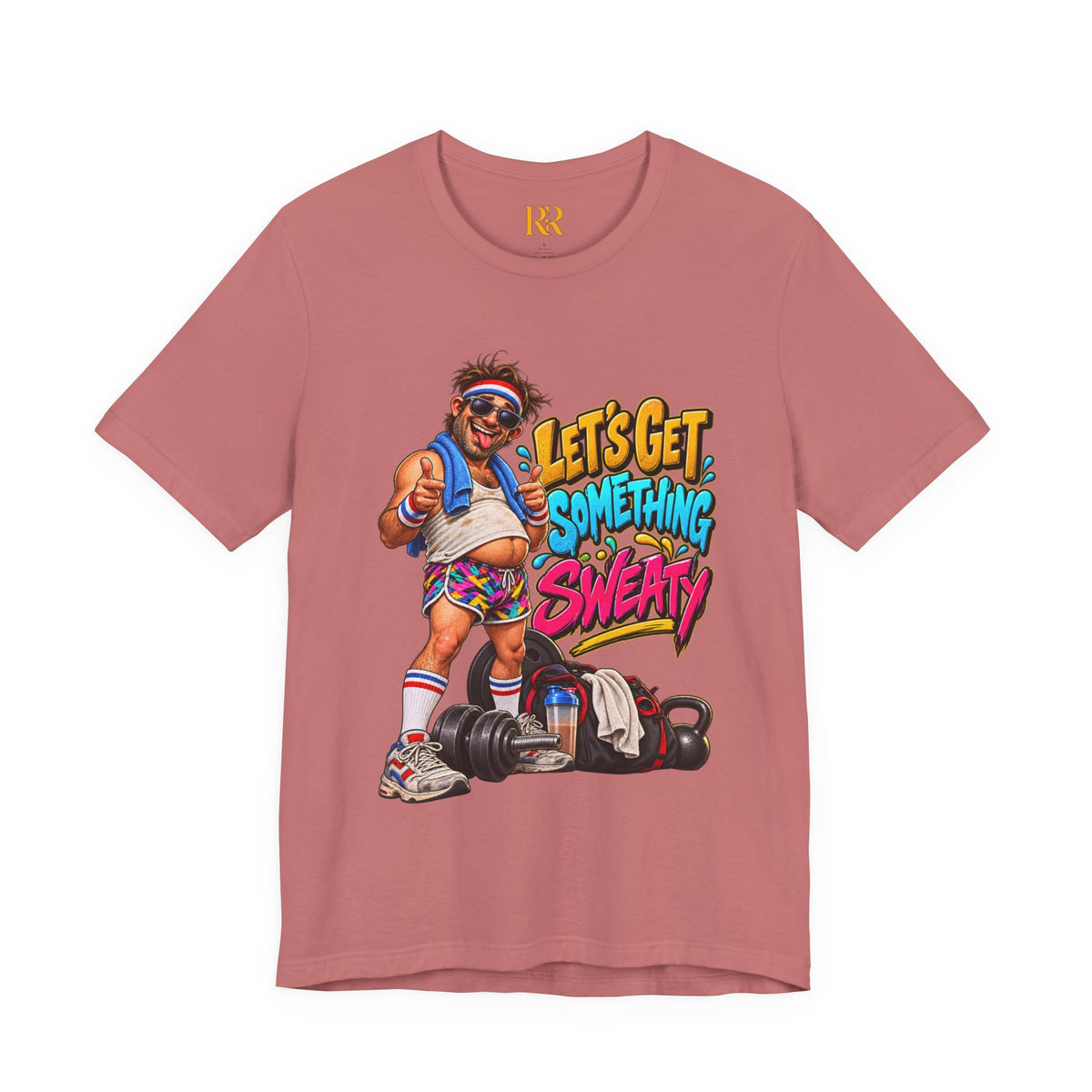 Let’s Get Sweaty Fitness Jersey T-Shirt