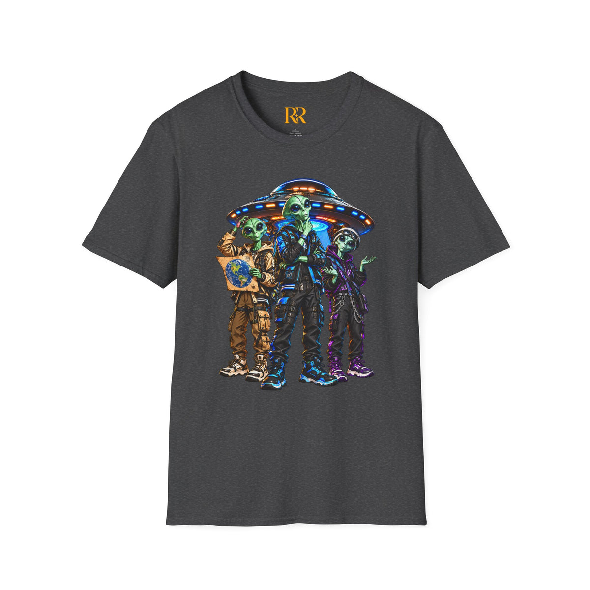 Alien Mushroom Psychedelic T-Shirt