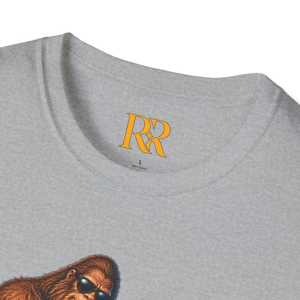 Bigfoot Camping Around the Campfire T-Shirt