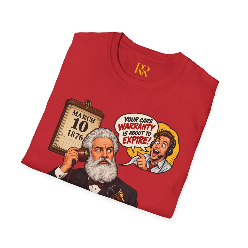 Alexander Graham Bell Telephone Patent T-Shirt – March 10, 1876 History Gift