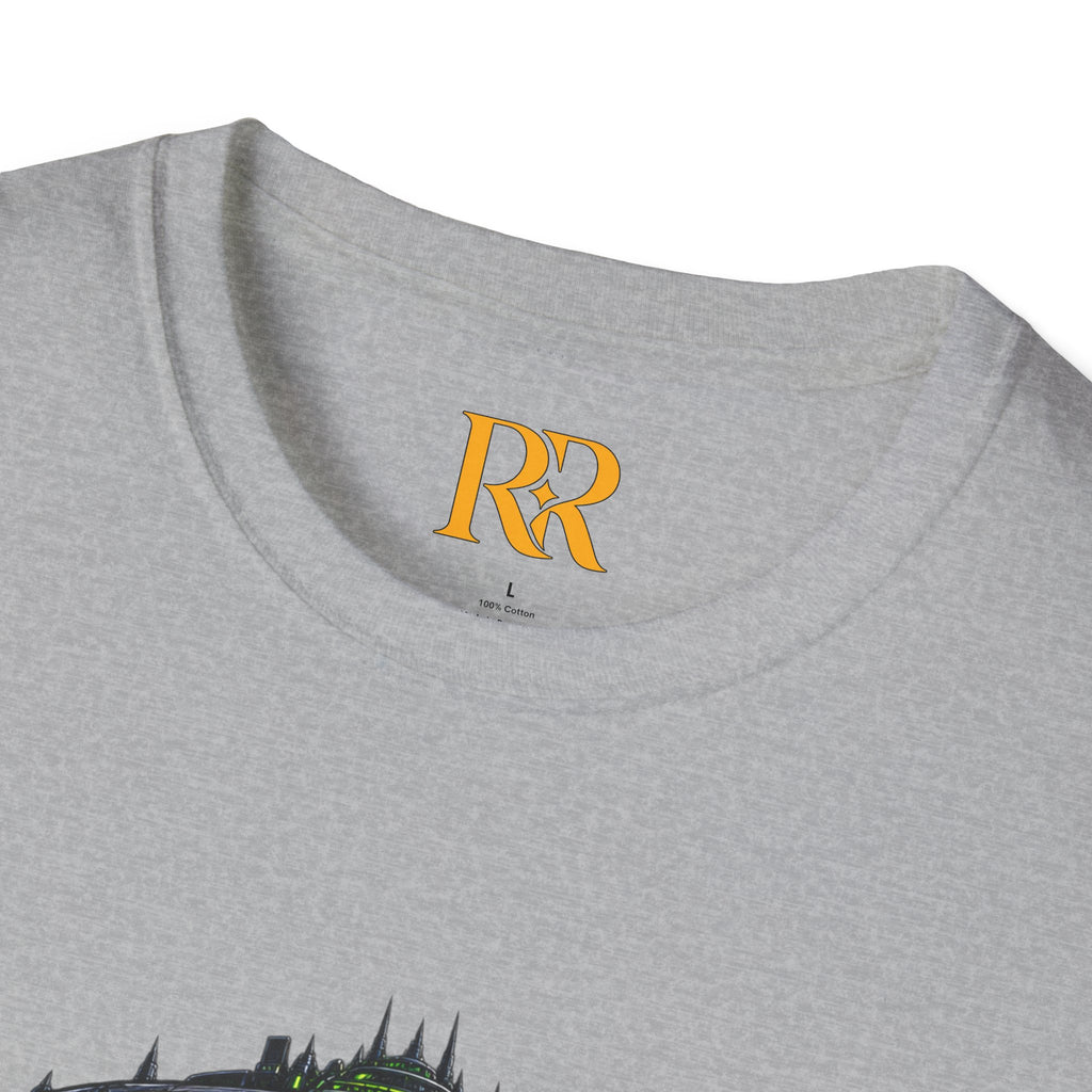 Cosmic Alien UFO Graphic T-Shirt