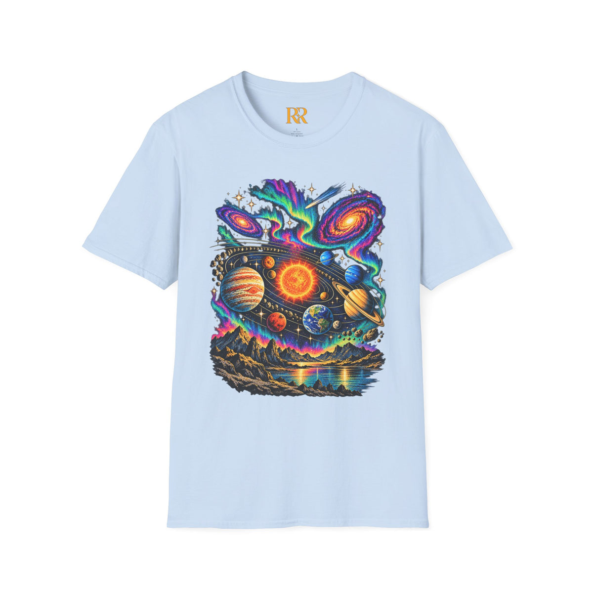 Cosmic Space Galaxy Art T-Shirt