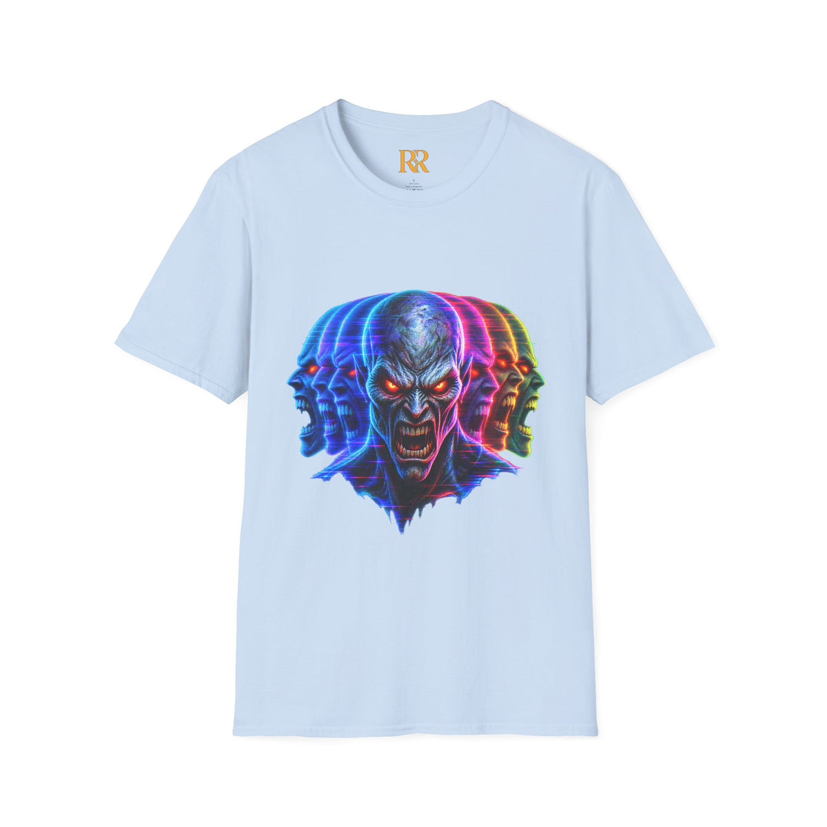 Colorful Cosmic Monster Graphic T-Shirt