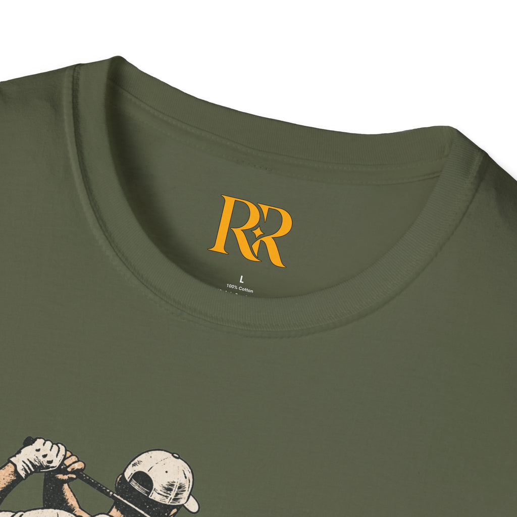 Vintage Golfer Sunset Fairway T-Shirt