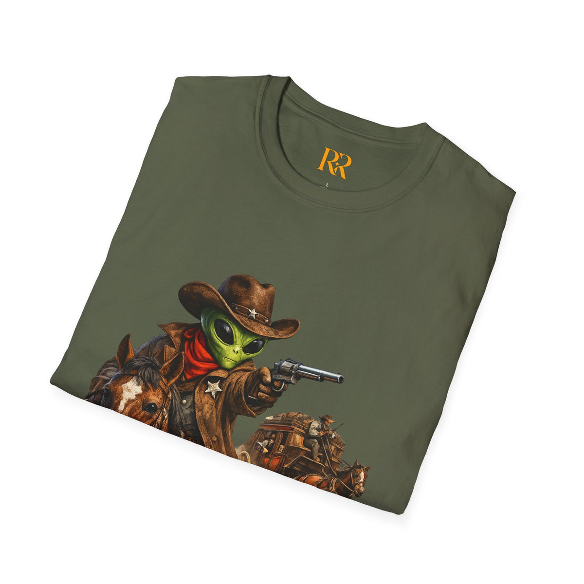 Western Outlaw alien T-Shirt