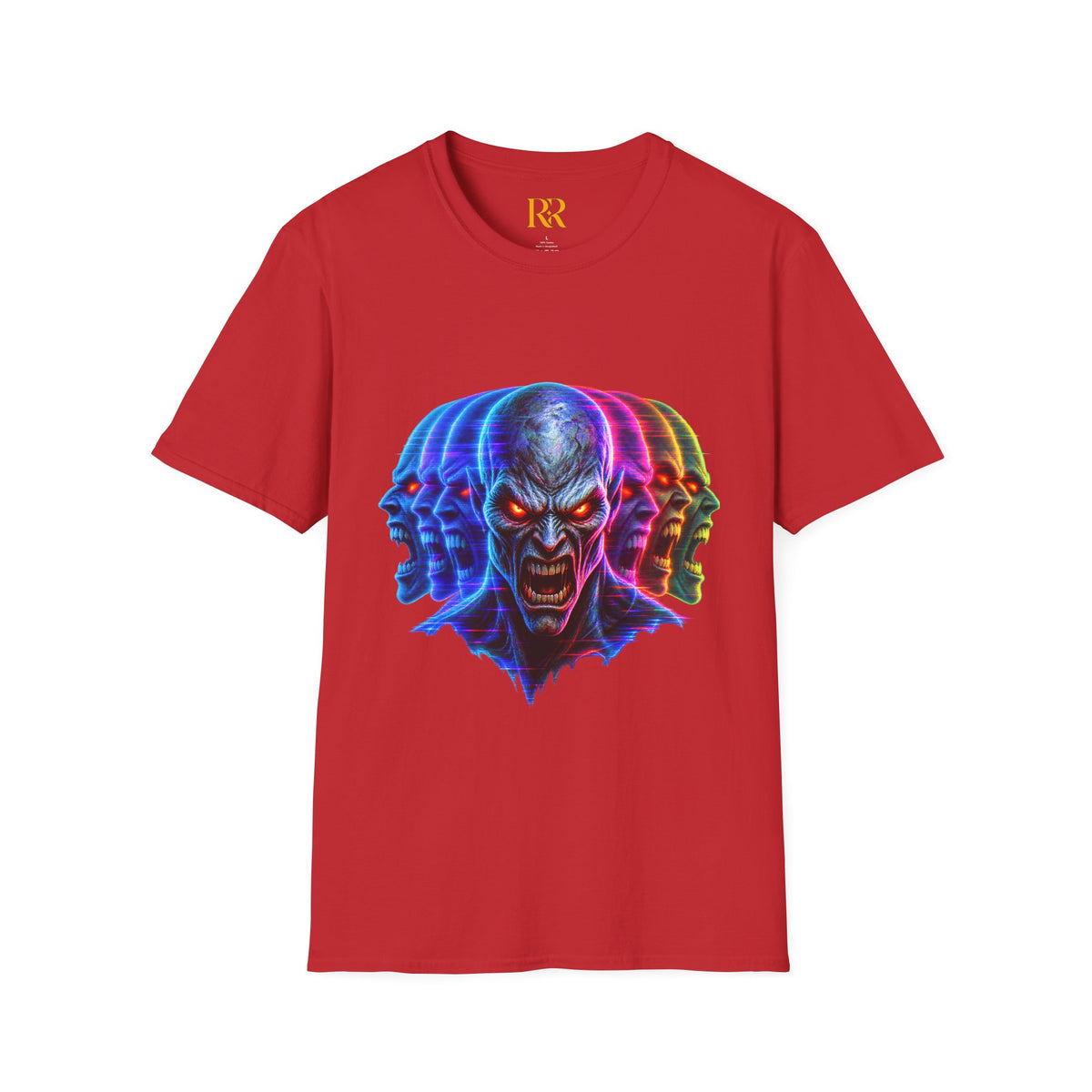 Colorful Cosmic Monster Graphic T-Shirt