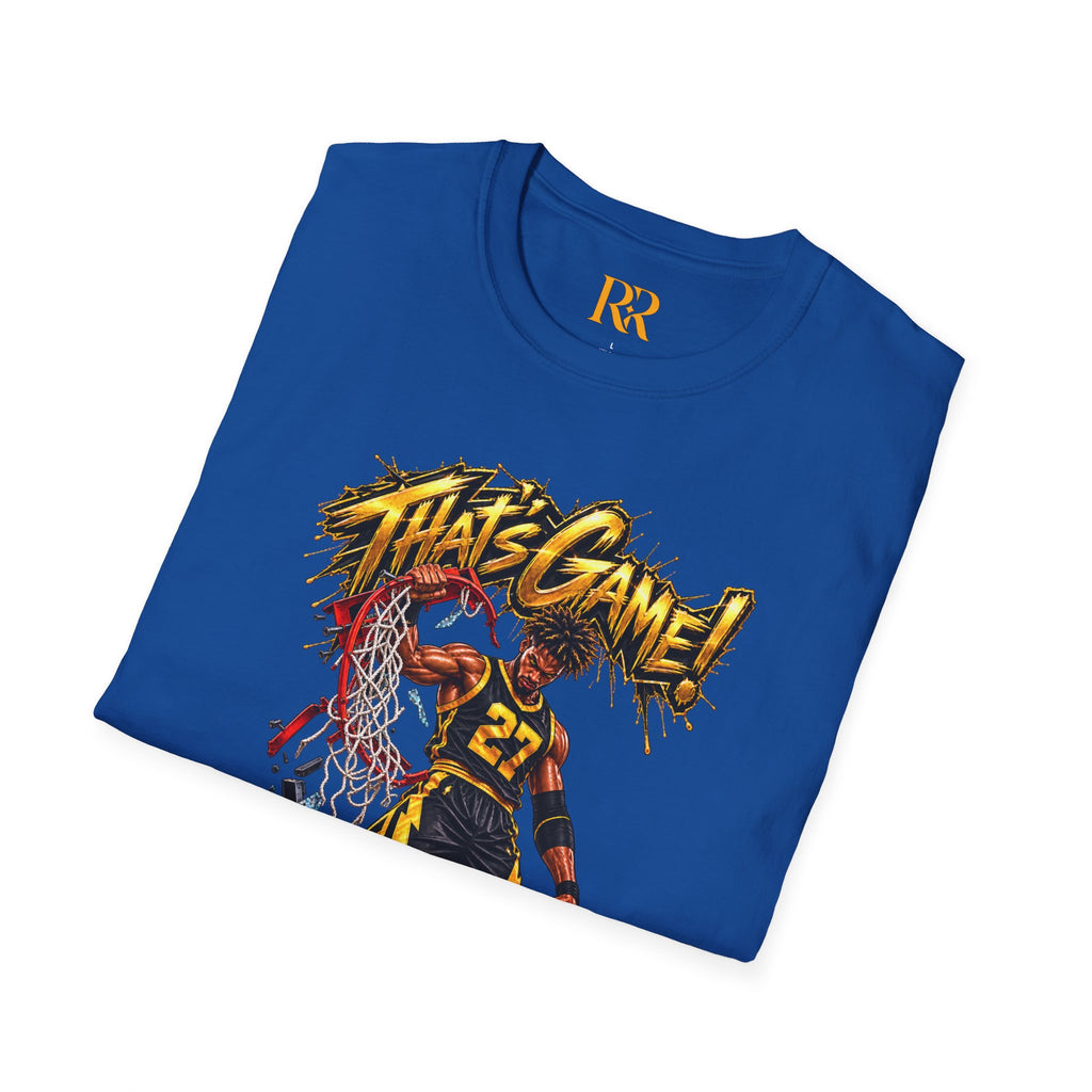“That’s Game!” Basketball Player Graphic T-Shirt