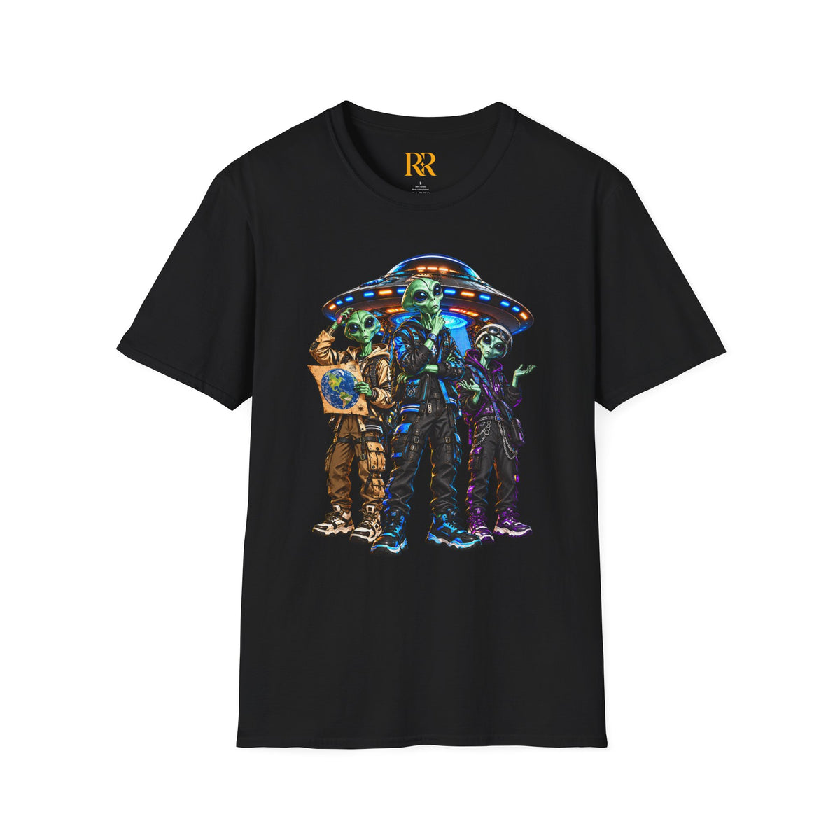 Alien Mushroom Psychedelic T-Shirt