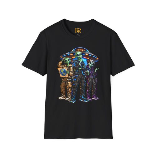 Alien Mushroom Psychedelic T-Shirt
