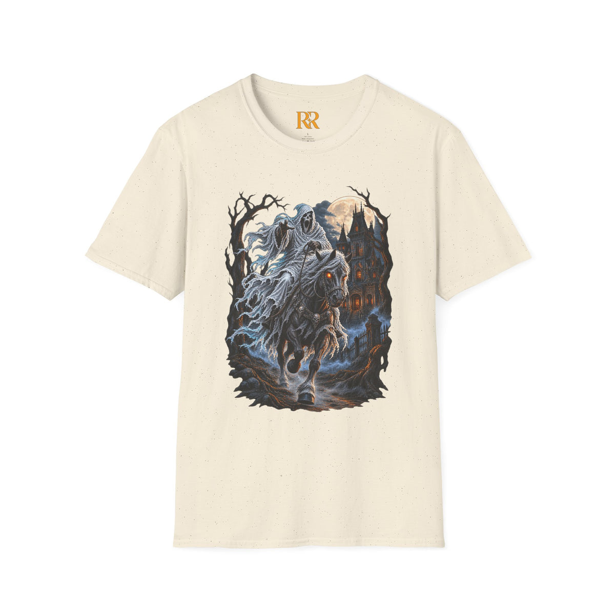 Dark Fantasy Grim Reaper Castle T-Shirt