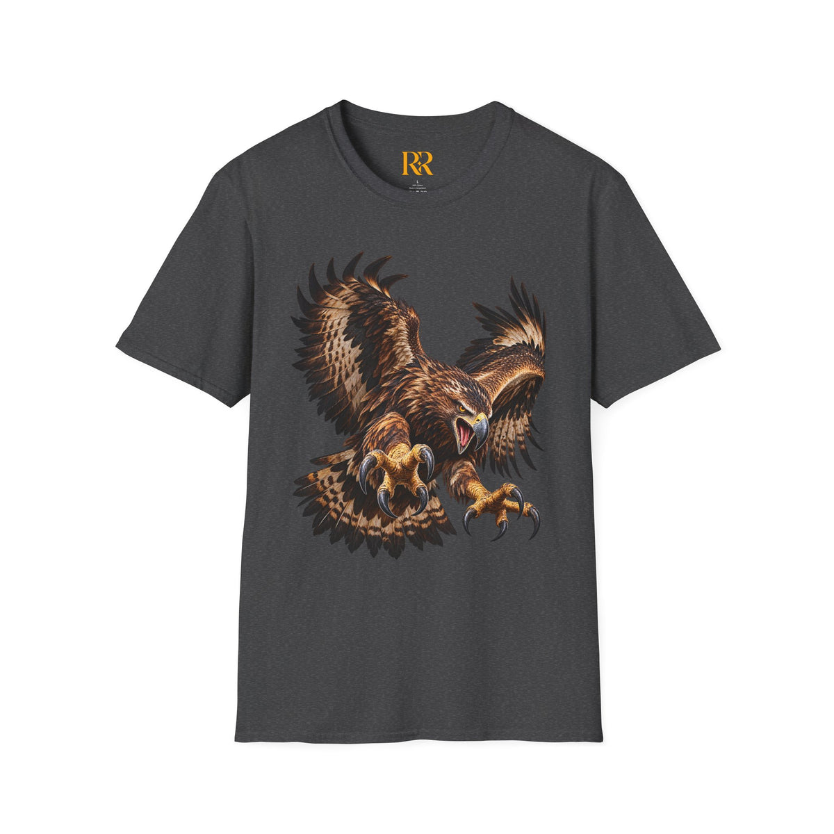 Majestic Eagle Soaring Graphic T-Shirt