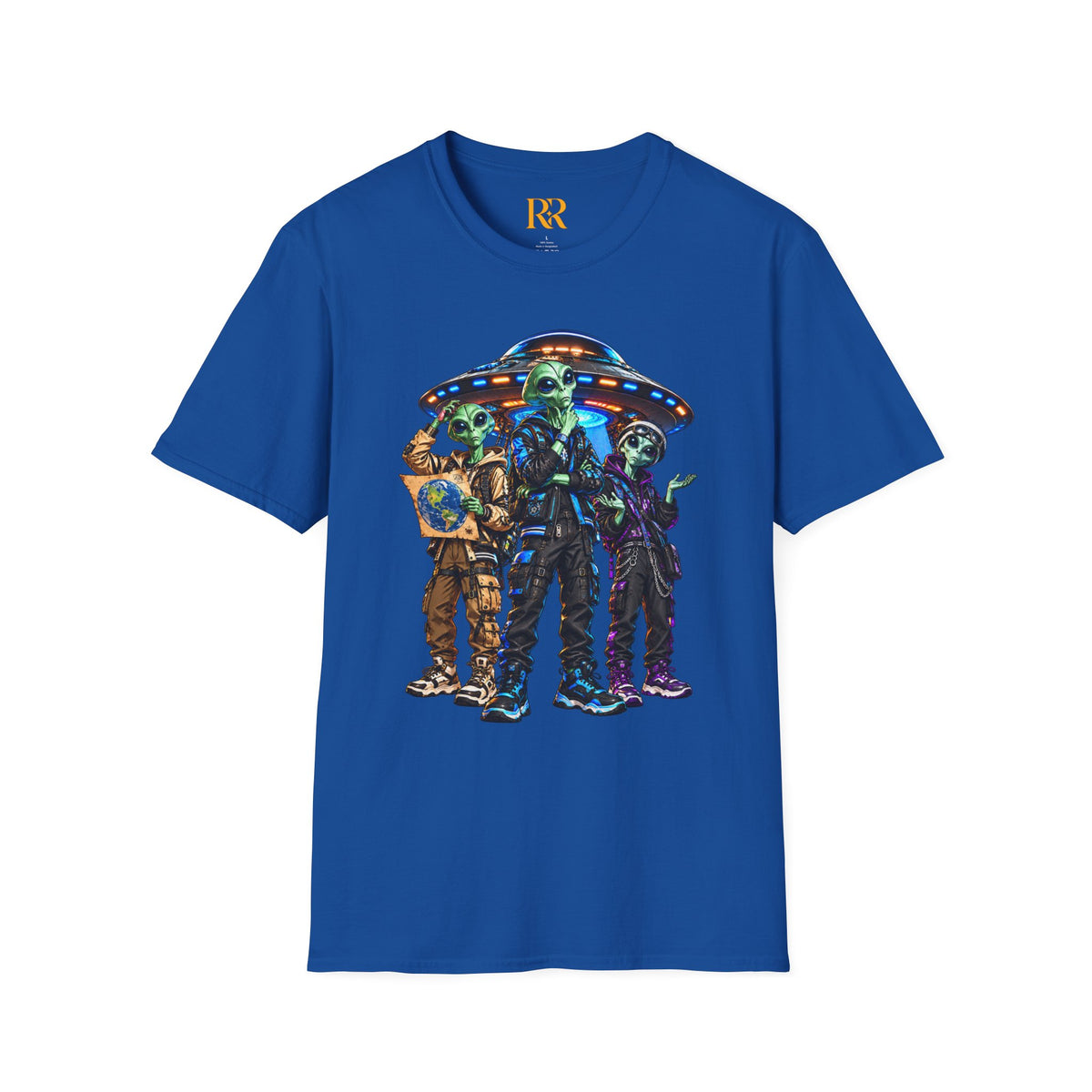Alien Mushroom Psychedelic T-Shirt