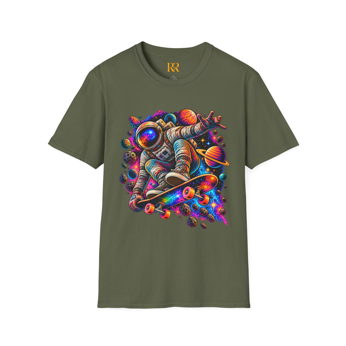 Cosmic Skateboard Adventure T-Shirt