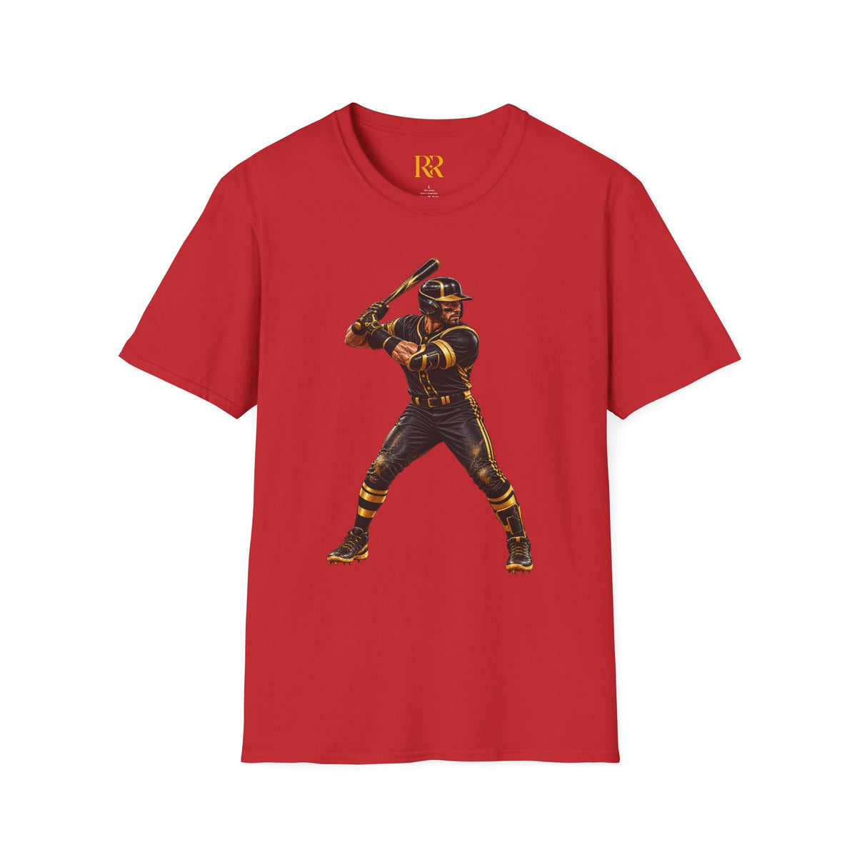 Baseball Player Graphic T-Shirt
