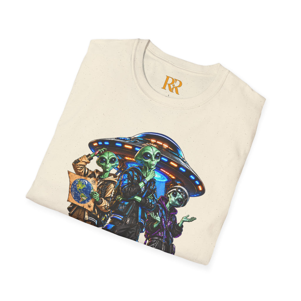 Alien Mushroom Psychedelic T-Shirt