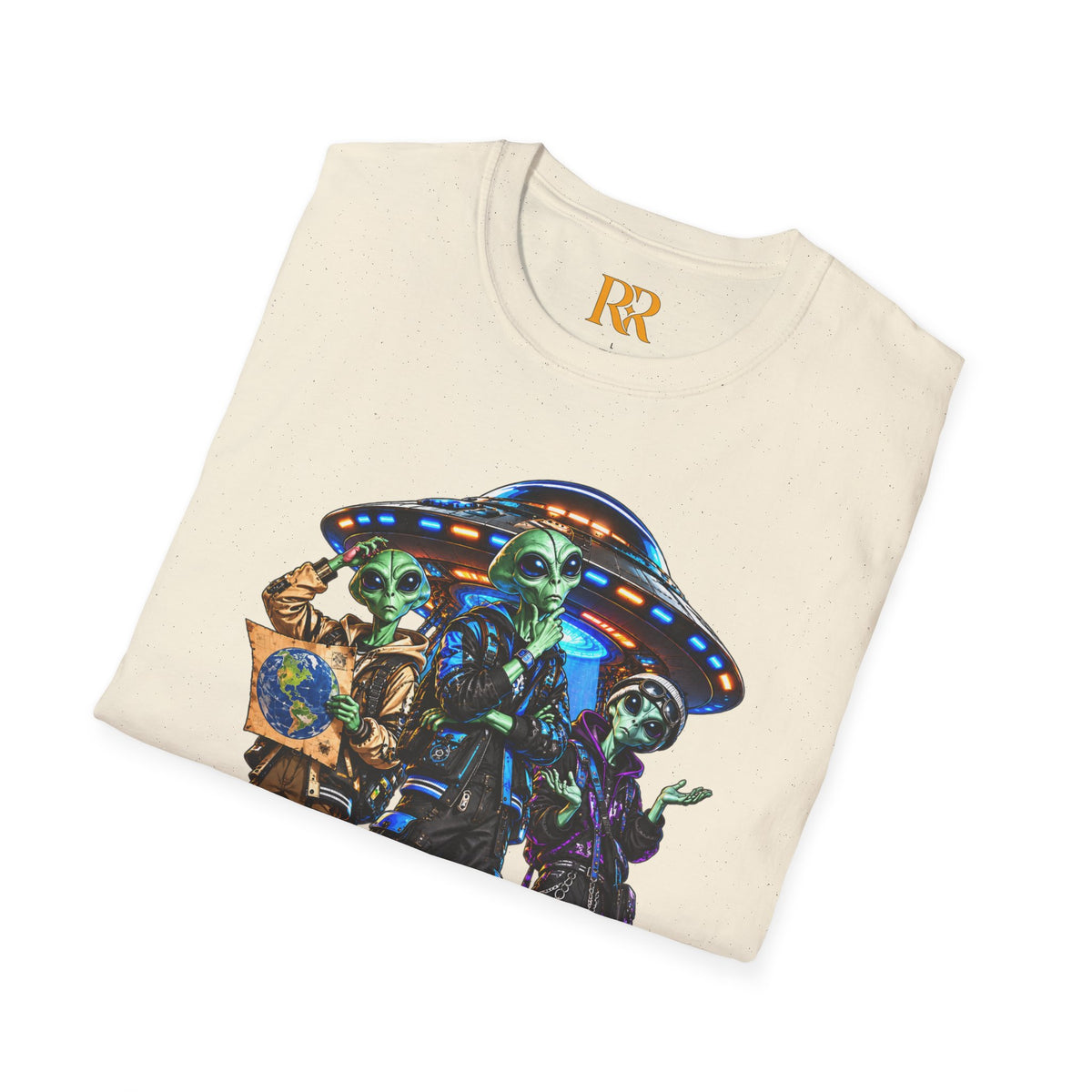 Alien Mushroom Psychedelic T-Shirt