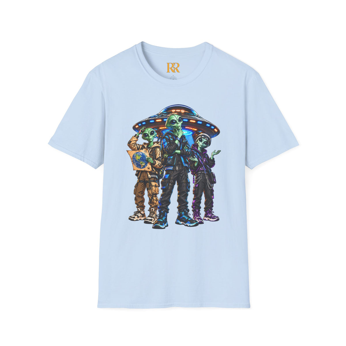 Alien Mushroom Psychedelic T-Shirt