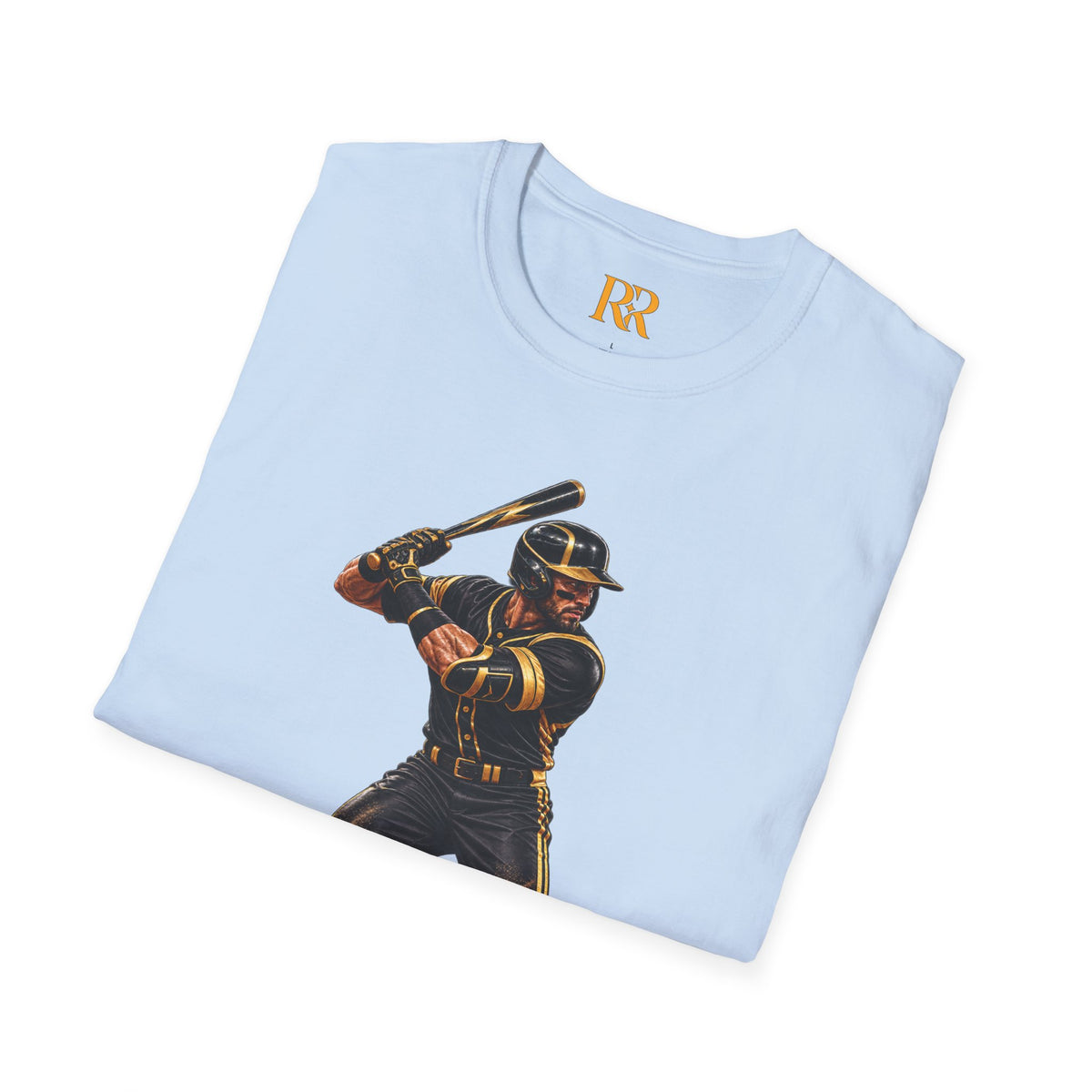 Baseball Player Graphic T-Shirt