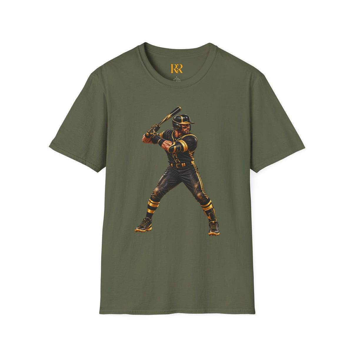 Baseball Player Graphic T-Shirt