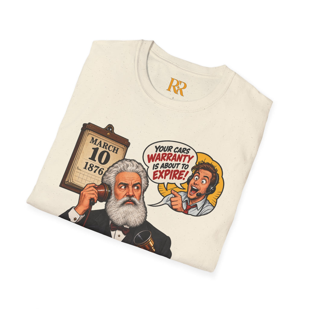 Alexander Graham Bell Telephone Patent T-Shirt – March 10, 1876 History Gift