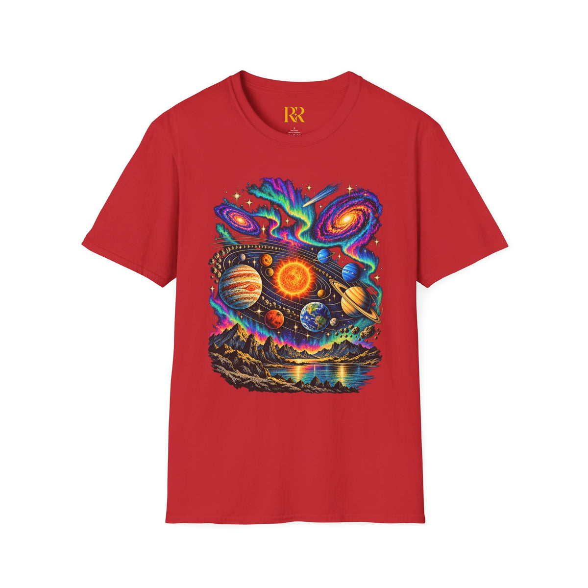 Cosmic Space Galaxy Art T-Shirt