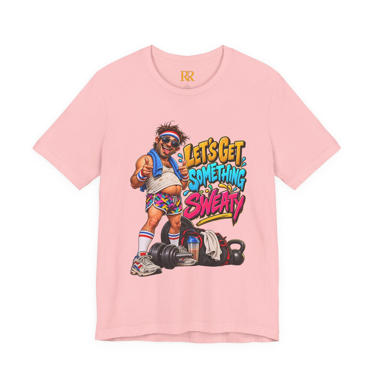 Let’s Get Sweaty Fitness Jersey T-Shirt
