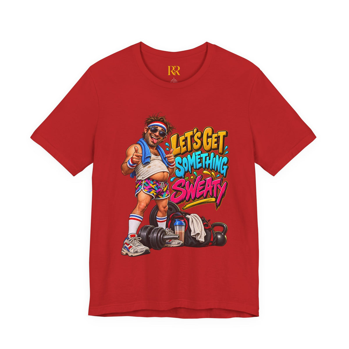 Let’s Get Sweaty Fitness Jersey T-Shirt