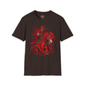 Red Gothic Horse Rider T-Shirt
