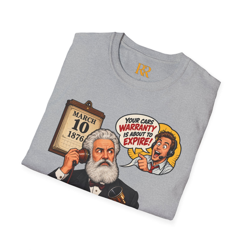 Alexander Graham Bell Telephone Patent T-Shirt – March 10, 1876 History Gift