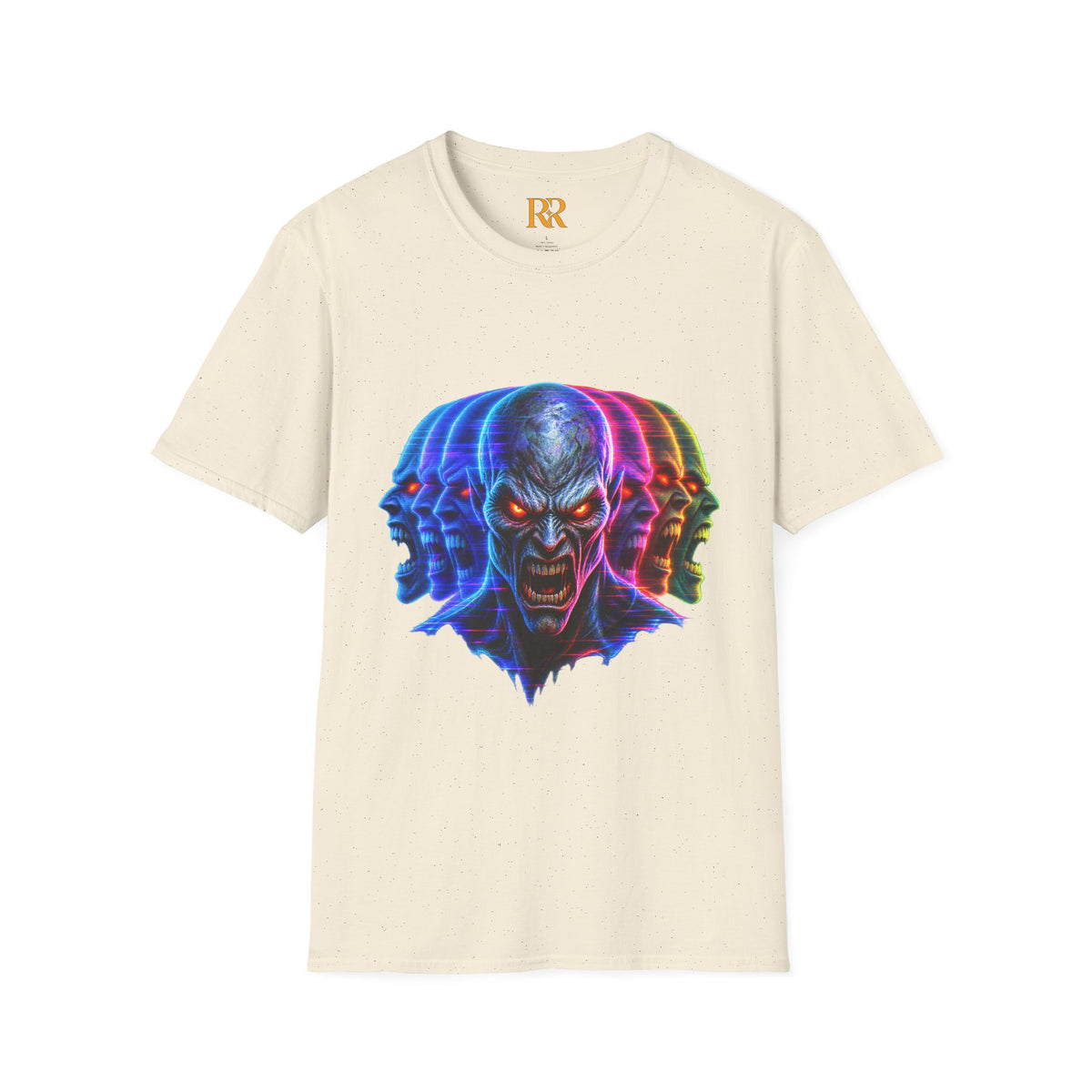Colorful Cosmic Monster Graphic T-Shirt