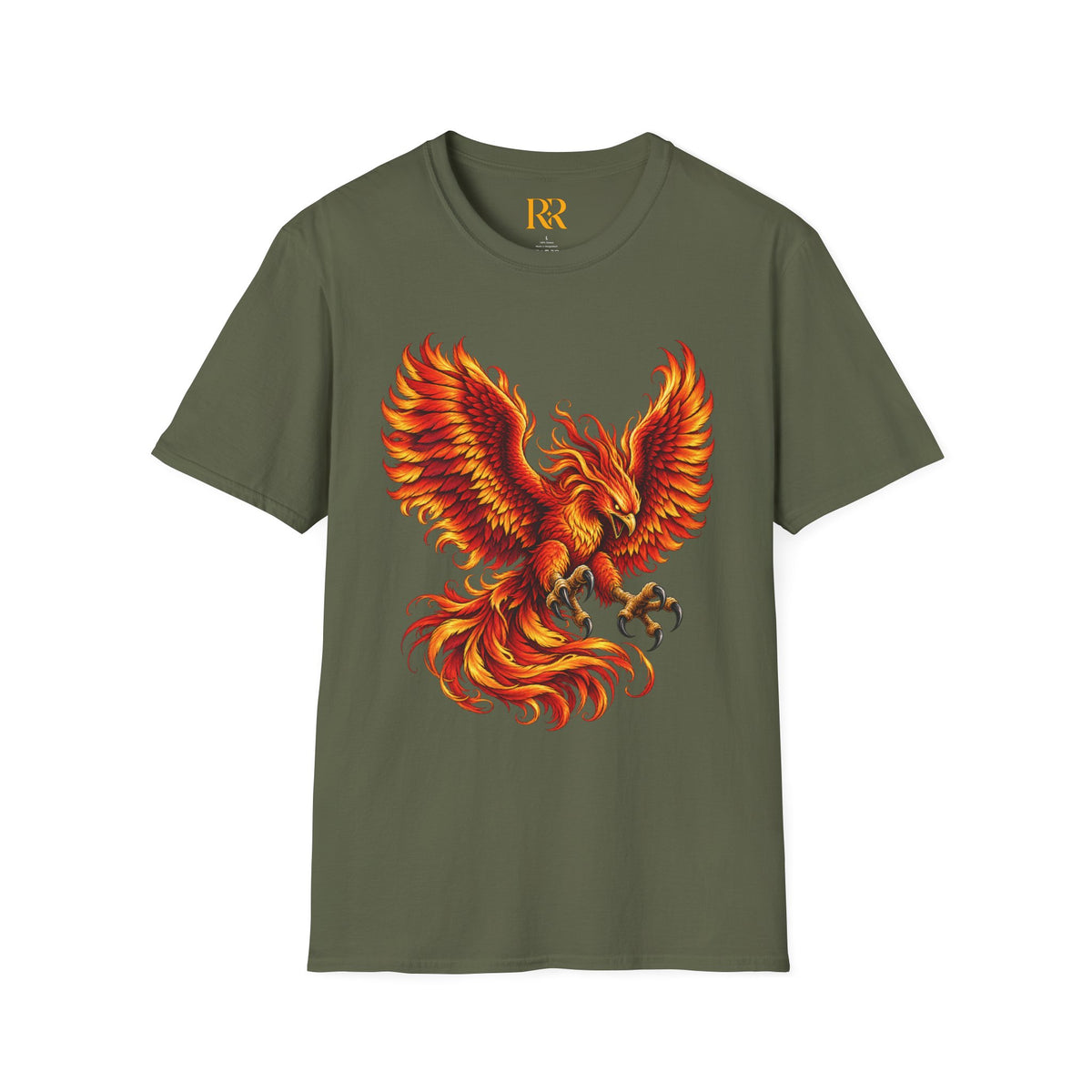 Fiery Phoenix Bird T-Shirt