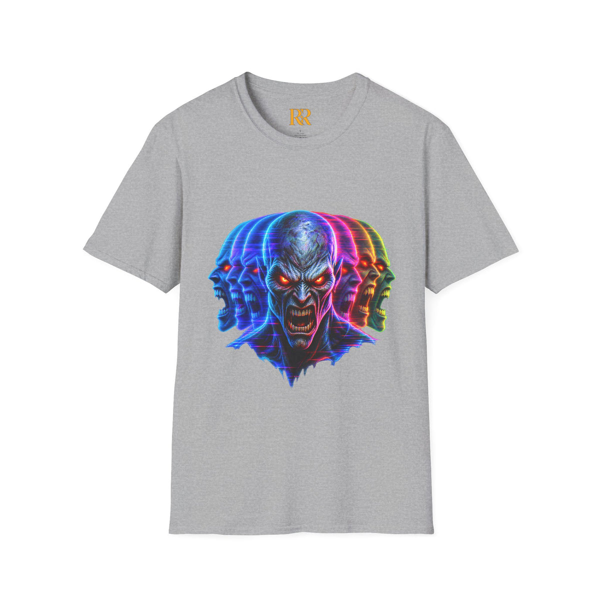 Colorful Cosmic Monster Graphic T-Shirt