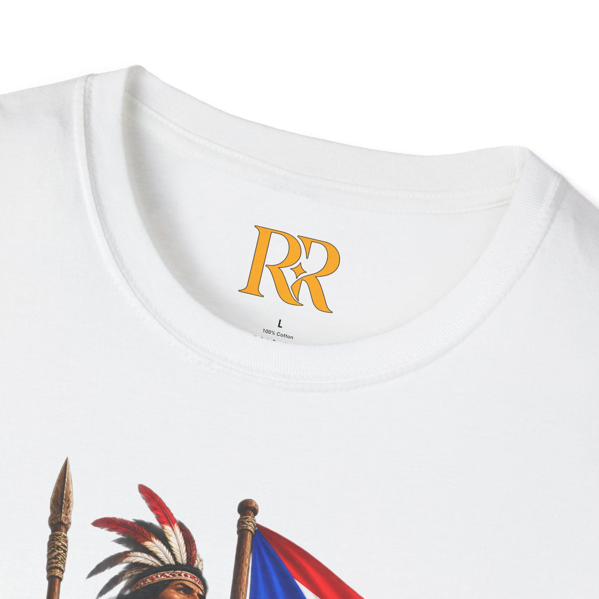 Puerto Rico Taino Heritage Flag T-Shirt