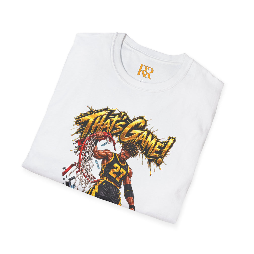 “That’s Game!” Basketball Player Graphic T-Shirt