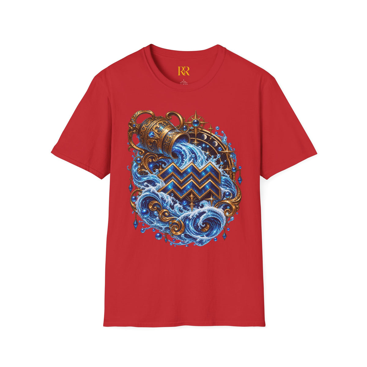Aquarius Zodiac Water Bearer T-Shirt