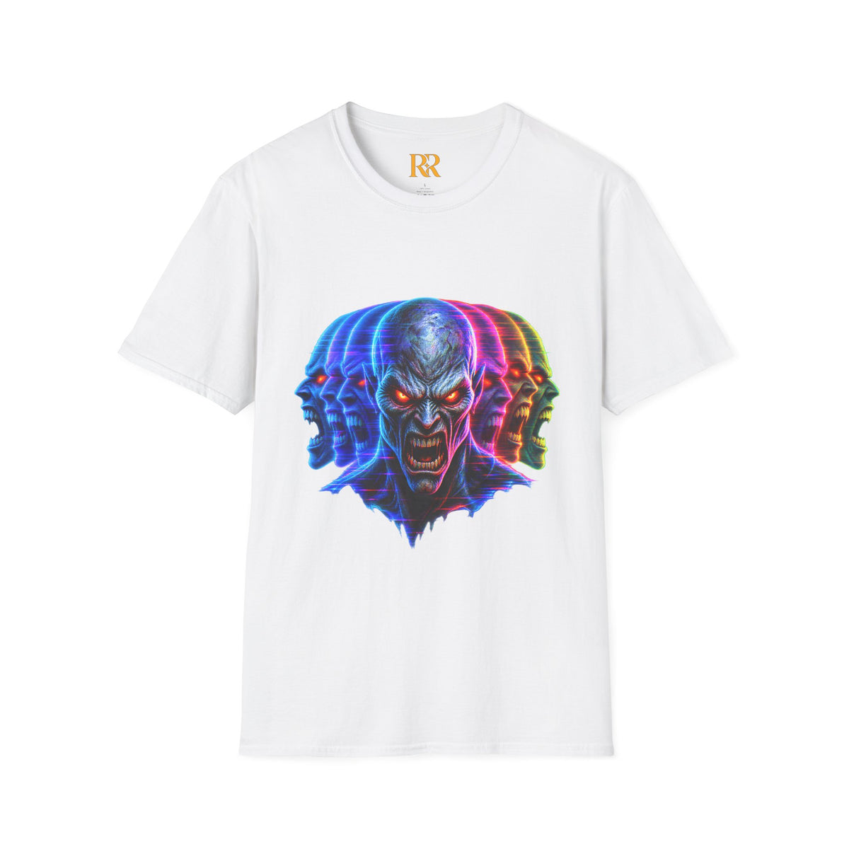 Colorful Cosmic Monster Graphic T-Shirt