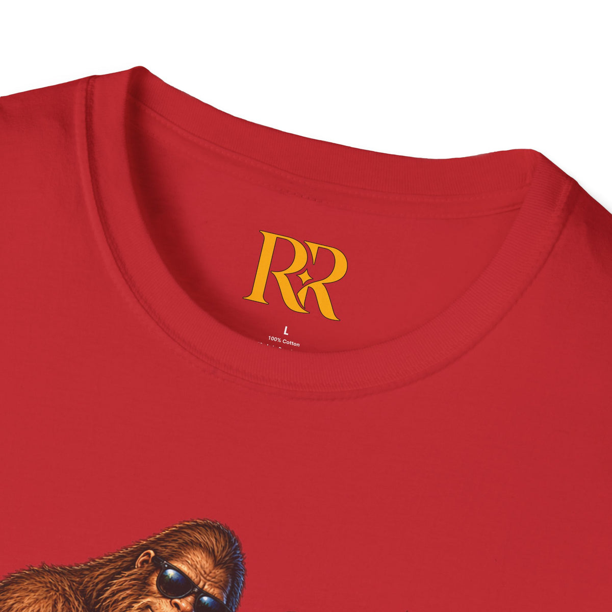 Bigfoot Camping Around the Campfire T-Shirt